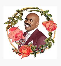 Steve Harvey - Red Roses Frame Photographic Print