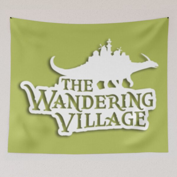 Item preview, The Wandering Village Post Apocalyptic World designed and sold by MrsLittleBear.