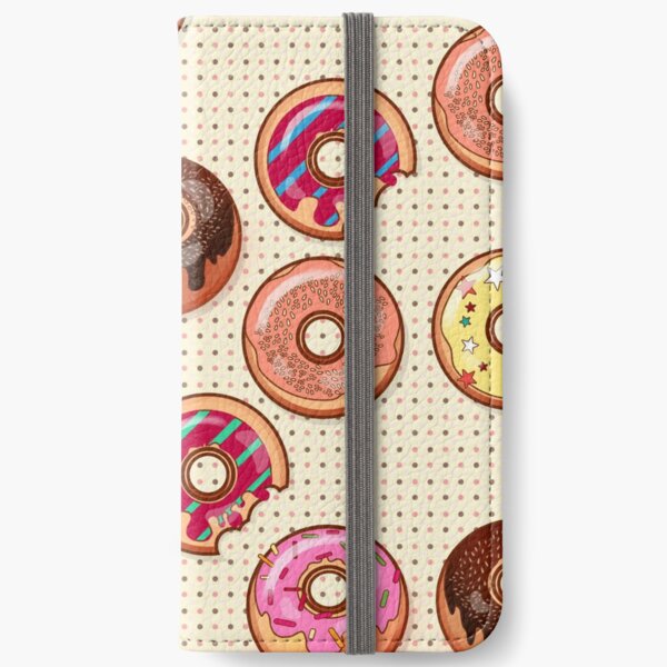 I Love Donuts Yummy Baked Goodies Sugary Sweet iPhone Wallet