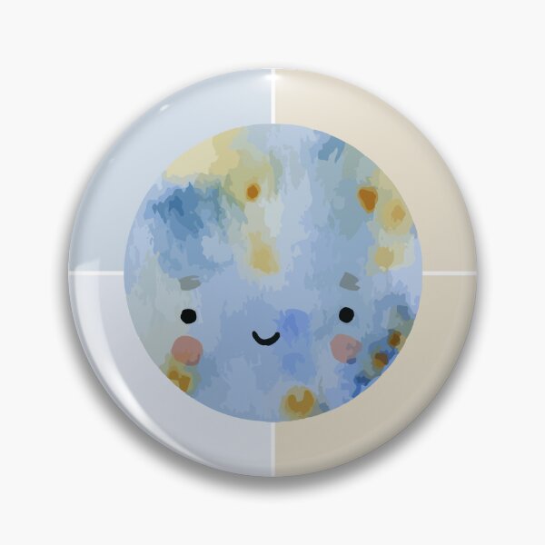 Item preview, cute baby pluto with square color background designed and sold by Lomas Sublimado.