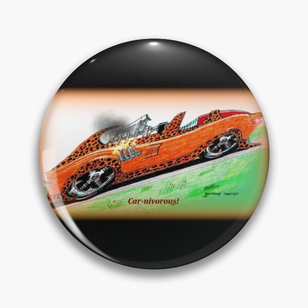 Item preview, Hot Rod Art  //  Wild Custom  //  Car-nivorous! designed and sold by Imagin8er.