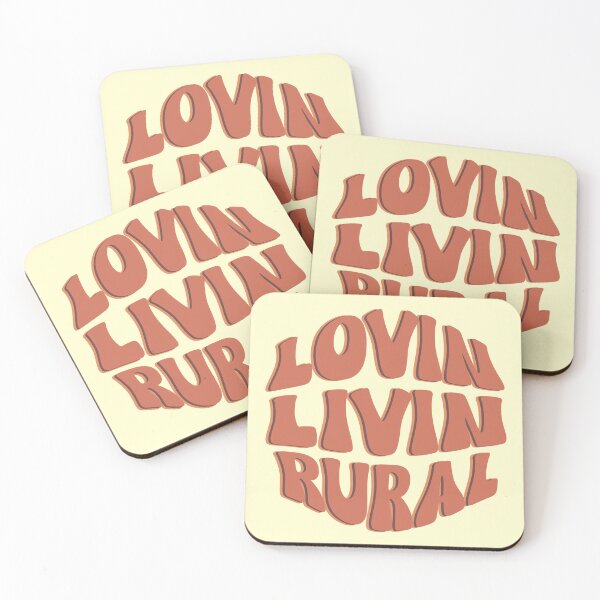 Item preview, Lovin Livin Rural Retro Design designed and sold by handsoftime2020.