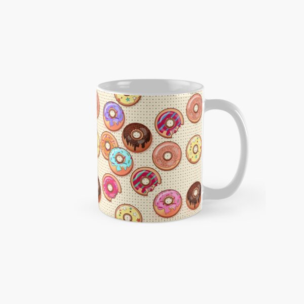 I Love Donuts Yummy Baked Goodies Sugary Sweet Classic Mug