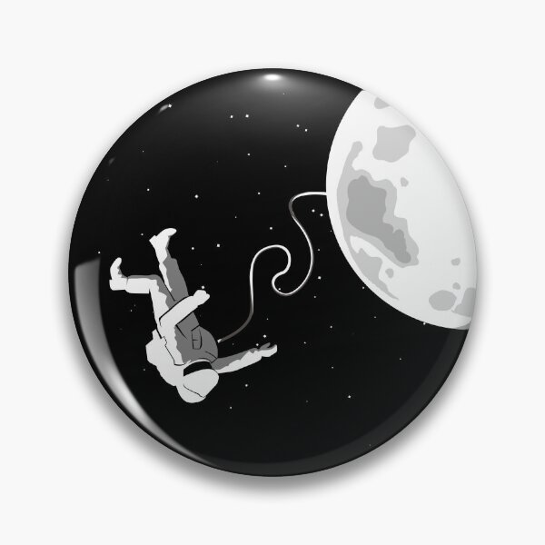 Item preview, astronaut lost in space moon sarcastic humour designed and sold by akartaws.