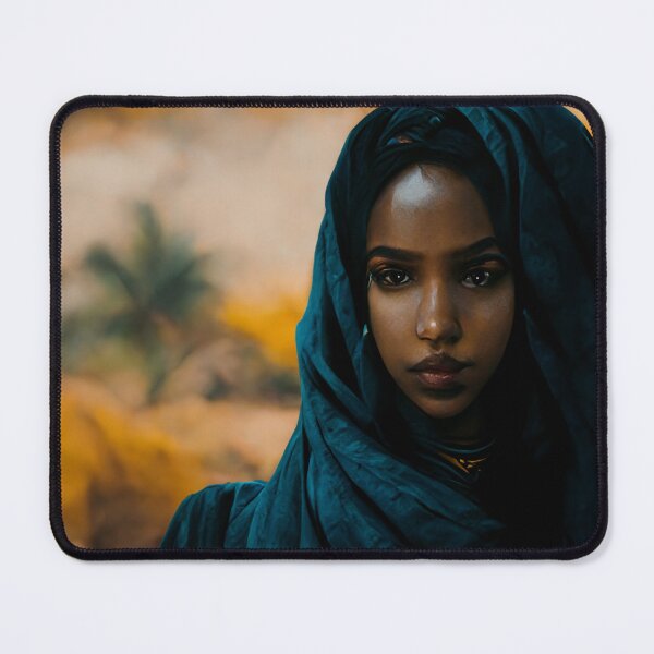 Item preview, Somali Hijab Muslim Girl designed and sold by VintageSomalia.