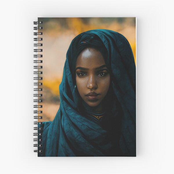 Item preview, Somali Hijab Muslim Girl designed and sold by VintageSomalia.