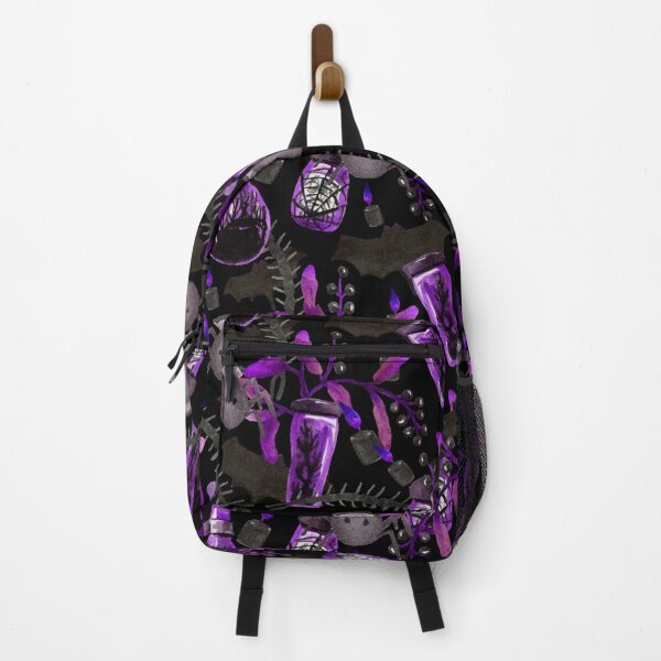 Item preview, Halloween pattern - purples designed and sold by Edenglow Prints & Peculiars.