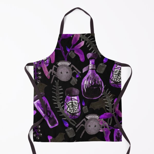 Item preview, Halloween pattern - purples designed and sold by Edenglow Prints & Peculiars.