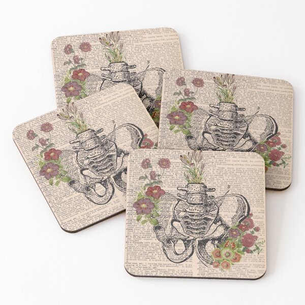 Item preview, Floral pelvic anatomy designed and sold by Preslava Genova.