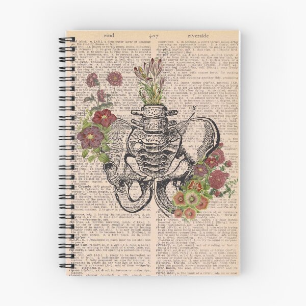 Item preview, Anatomía pélvica floral designed and sold by Preslava Genova.