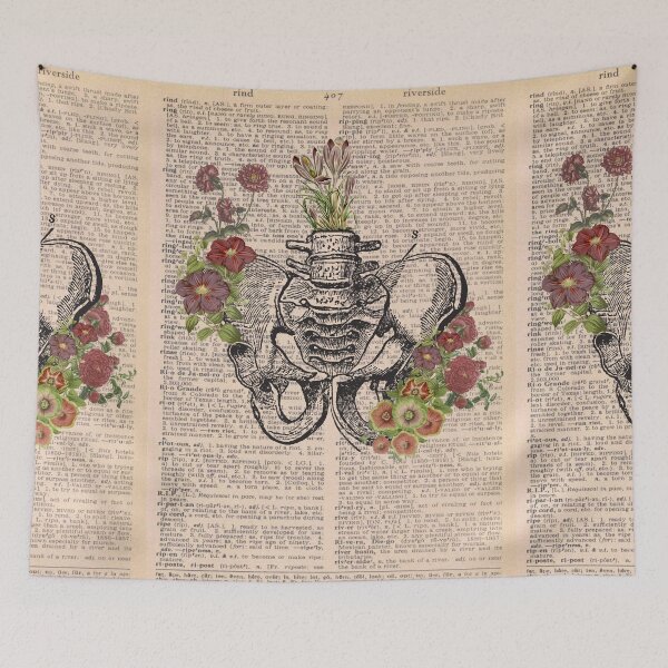 Item preview, Floral pelvic anatomy designed and sold by Preslava Genova.