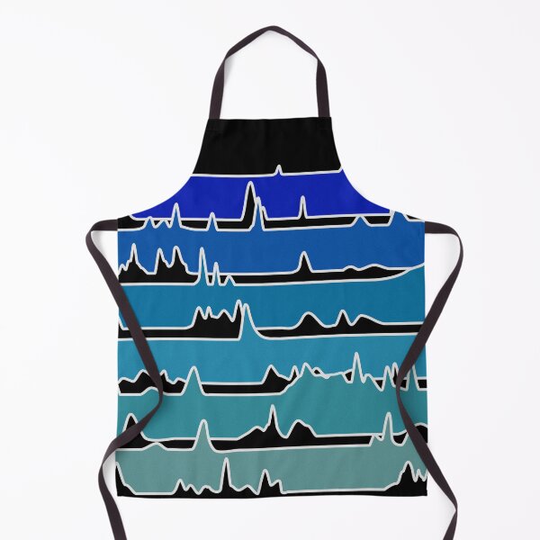 Item preview, Chromatography Waterfall - Black Background designed and sold by Artsy-Chemist.