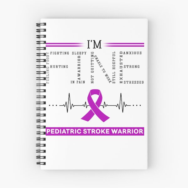 Item preview, I'm Fine Pediatric Stroke Warrior Support Pediatric Stroke Awareness Gifts designed and sold by rechardtee.