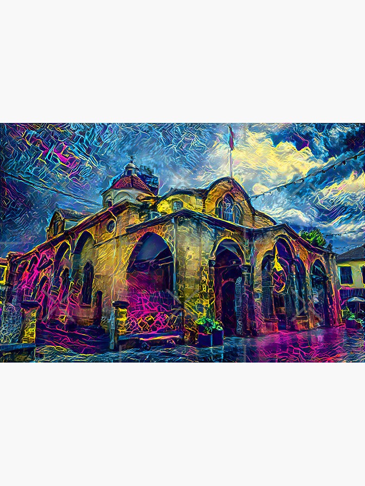 "Nicosia, capital of Cyprus" Sticker for Sale by Redbubble