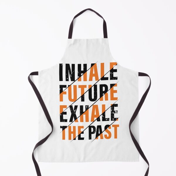 Item preview, Inhale The Future, Exhale The Past. Red, Hard work, Inspiration, Motivation, Work, Luck, Moving on., designed and sold by Salmaniix.