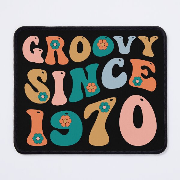 Item preview, Groovy Since 1970 | Made In 1970 | Retro 1970 Birthday | Retro Groovy designed and sold by AMINE ★★★★★.