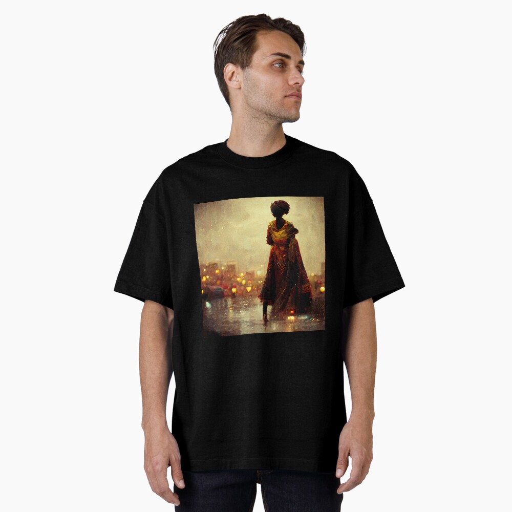 Aperçu de l'œuvre T-shirt oversize créée et vendue par VintageSomalia.