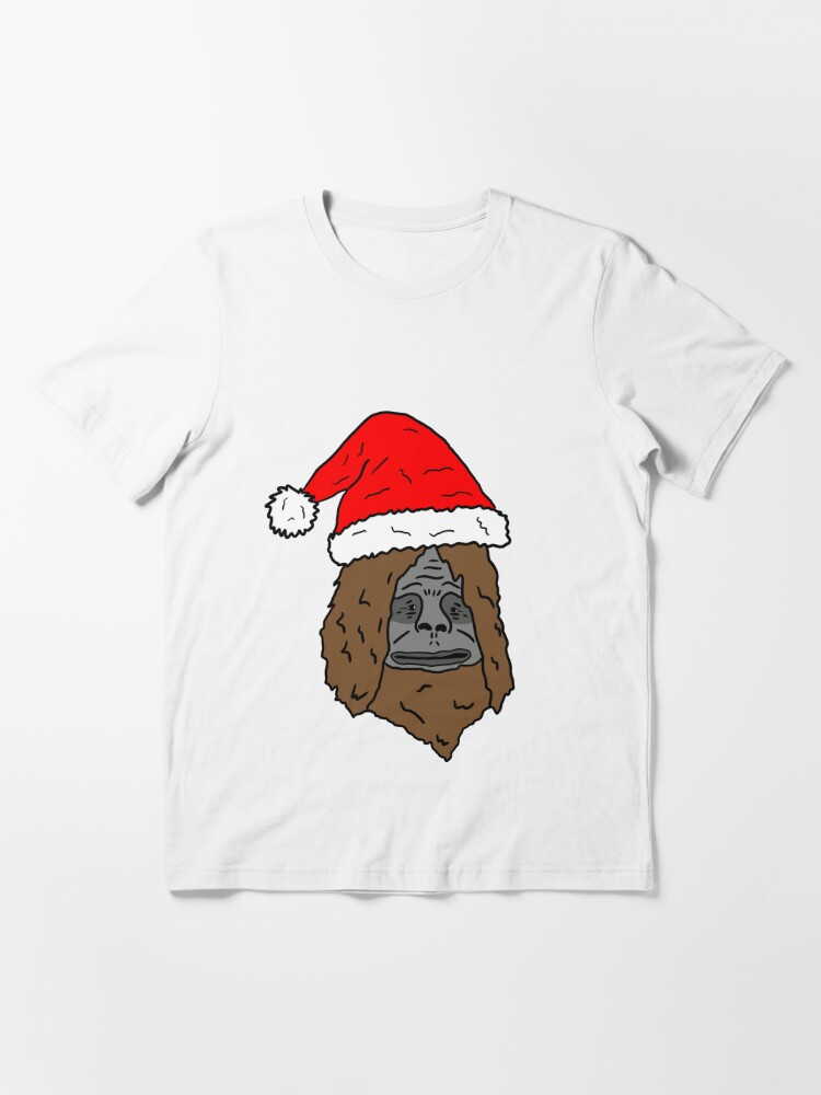 Santa Sassy The Sasquatch T Shirt For Sale By Sturgesc Redbubble Sassy The Sasquatch T