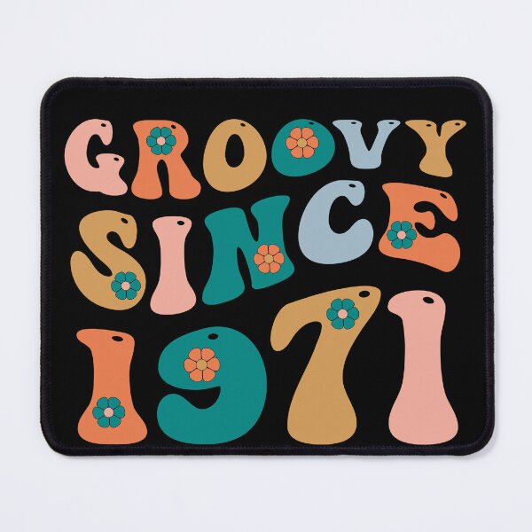 Item preview, Groovy Since 1971 | Made In 1971 | Retro 1971 Birthday | Retro Groovy designed and sold by AMINE ★★★★★.