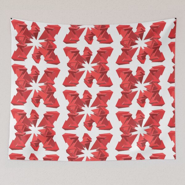 Item preview, October 2022 - Dimensional Prism Red designed and sold by LalaDoodleBug.