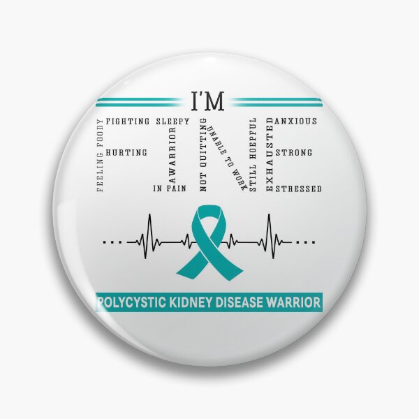 Item preview, I'm Fine Polycystic Kidney Disease Warrior Support Polycystic Kidney Disease Awareness Gifts designed and sold by rechardtee.