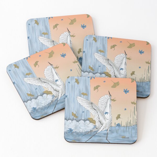 Item preview, Autumn Crane designed and sold by Karine-LaSalle.