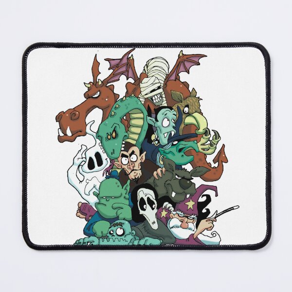Item preview,  A Big Pile Of Monsters , Cute Creatures designed and sold by branaghbel.