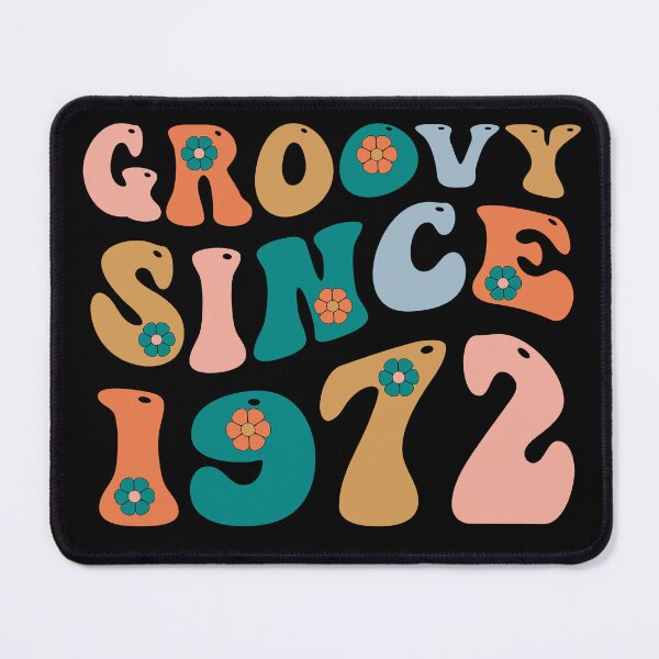 Item preview, Groovy Since 1972 | Made In 1972 | Retro 1972 Birthday | Retro Groovy designed and sold by AMINE ★★★★★.