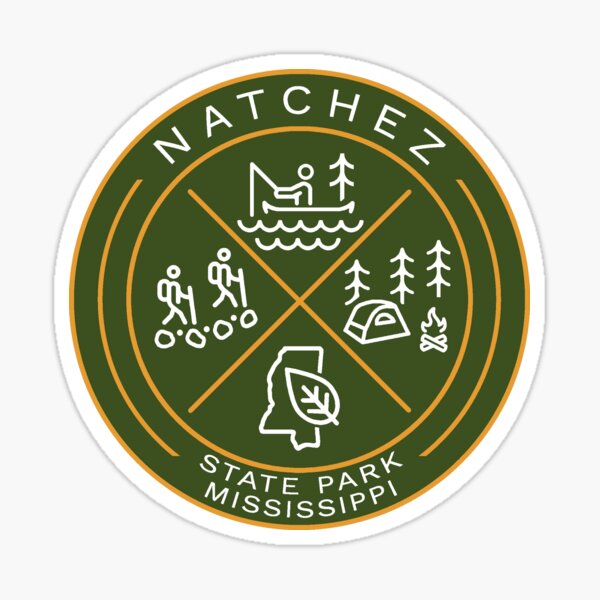 Item preview, Natchez State Park Heraldic Logo designed and sold by VanyaKar.
