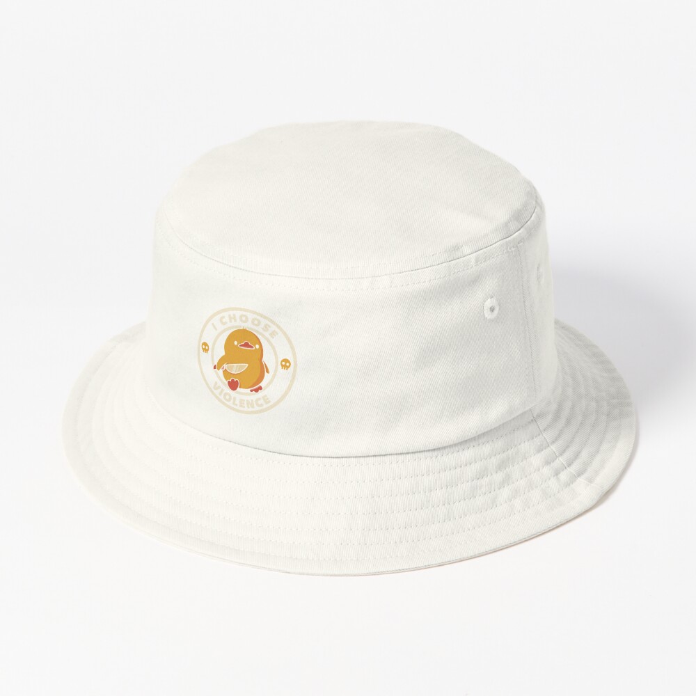 Discover I Choose Violence Funny Duck by Tobe Fonseca Bucket Hat