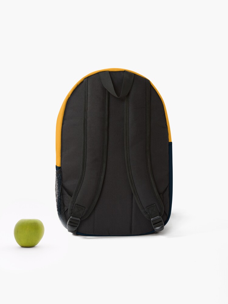 Thumbnail 2 of 3, Backpack, I Choose Violence Funny Duck by Tobe Fonseca designed and sold by tobiasfonseca.