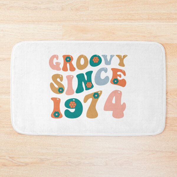 Item preview, Groovy Since 1974 | Made In 1974 | Retro 1974 Birthday | Retro Groovy designed and sold by AMINE  ★★★★★.
