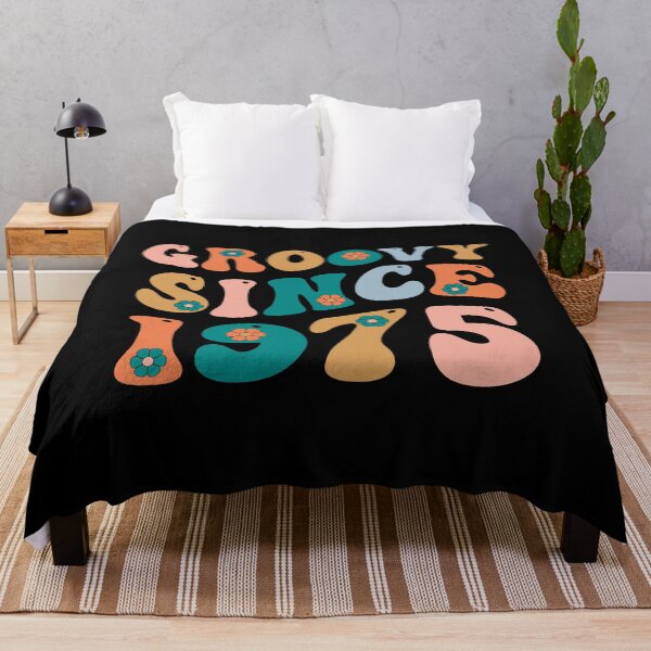 Item preview, Groovy Since 1975 | Made In 1975 | Retro 1975 Birthday | Retro Groovy designed and sold by AMINE ★★★★★.