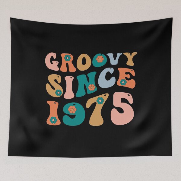 Artikelvorschau, Groovy seit 1975 | Hergestellt im Jahr 1975 | Retro 1975 Geburtstag | Retro-Groove entworfen und verkauft von AMINE  ★★★★★.