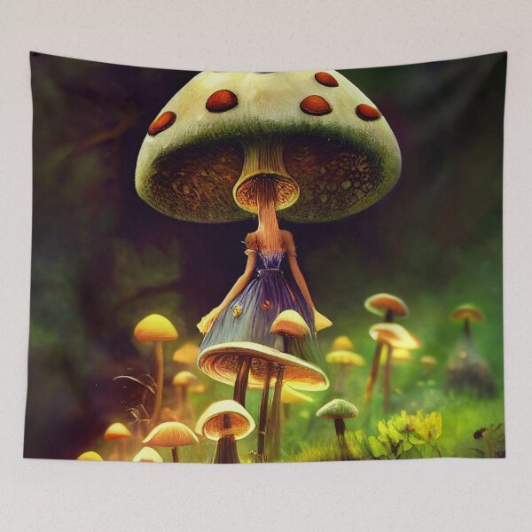 Item preview, Faerie of The Shrooms designed and sold by fairytailsaiart.