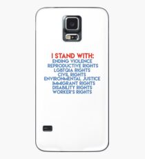 I STAND WITH Case/Skin for Samsung Galaxy