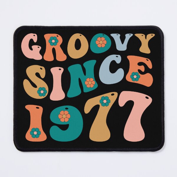 Item preview, Groovy Since 1977 | Made In 1977 | Retro 1977 Birthday | Retro Groovy designed and sold by AMINE ★★★★★.