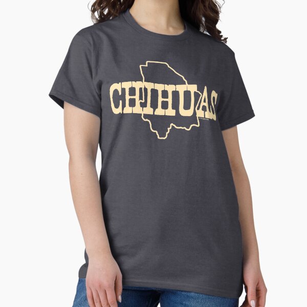 Chihuas-Chihuahua Mexico Map Classic T-Shirt