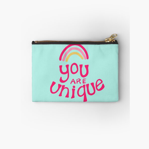 Item preview, You are unique slogan to spread a positive mental health messsage designed and sold by thatsgraphic.