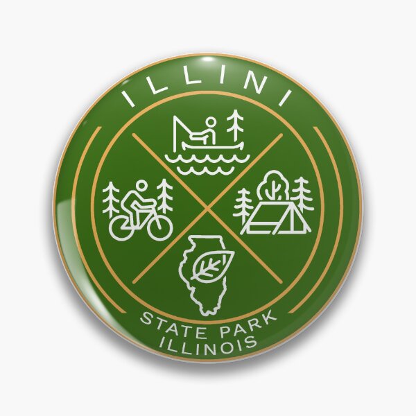 Item preview, Illini State Park Heraldic Logo designed and sold by VanyaKar.