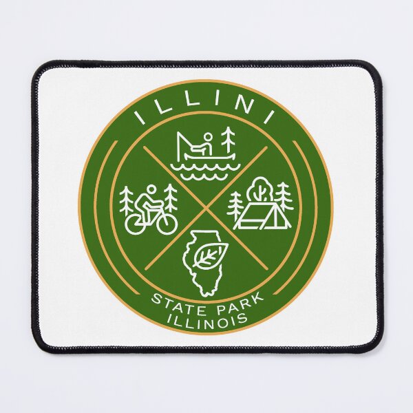 Item preview, Illini State Park Heraldic Logo designed and sold by VanyaKar.