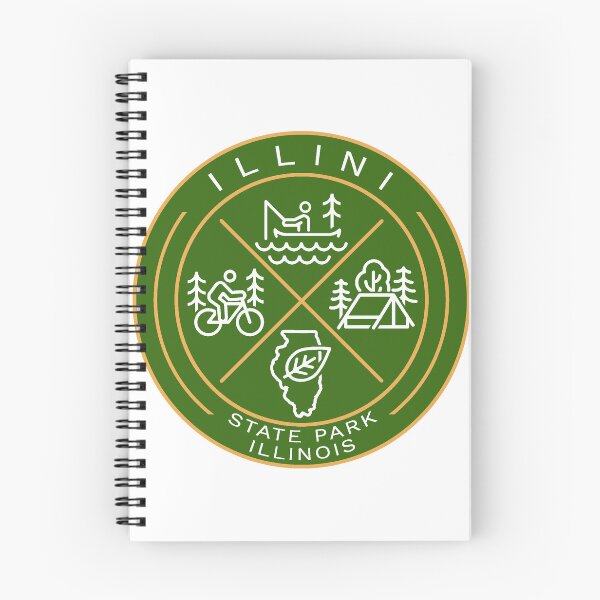 Item preview, Illini State Park Heraldic Logo designed and sold by VanyaKar.