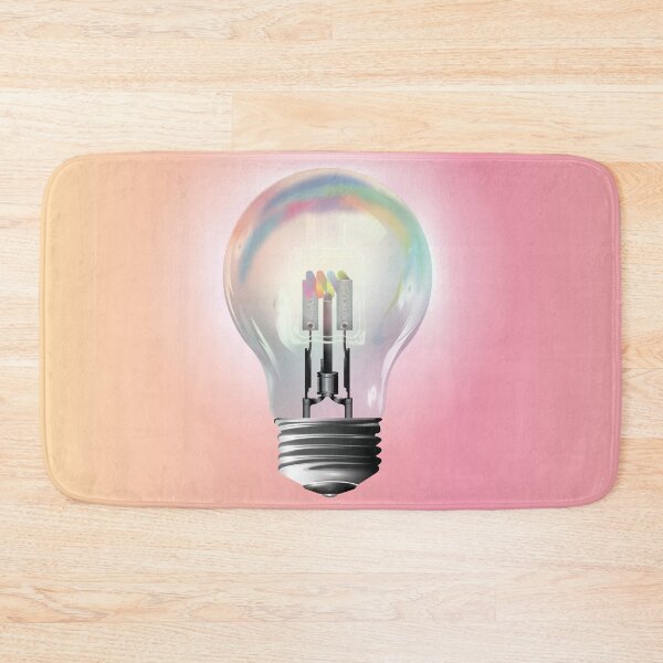Item preview, Rainbow light bulb designed and sold by MaeratArt.