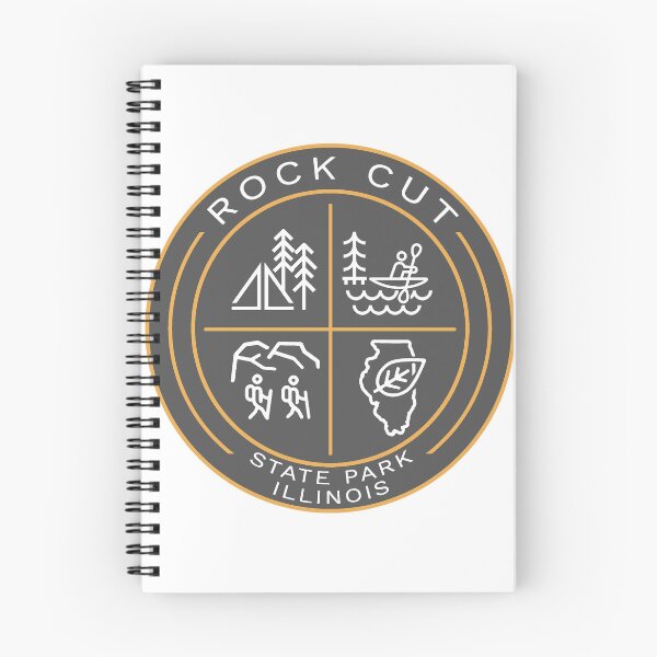 Item preview, Rock Cut State Park Heraldic Logo designed and sold by VanyaKar.