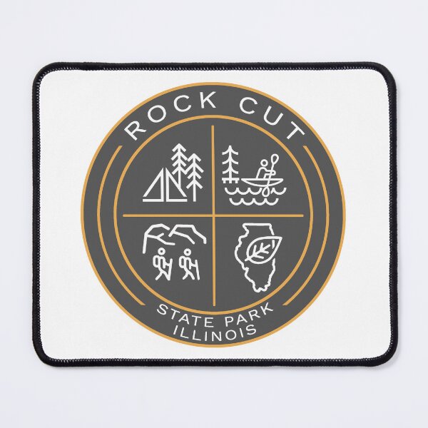 Item preview, Rock Cut State Park Heraldic Logo designed and sold by VanyaKar.