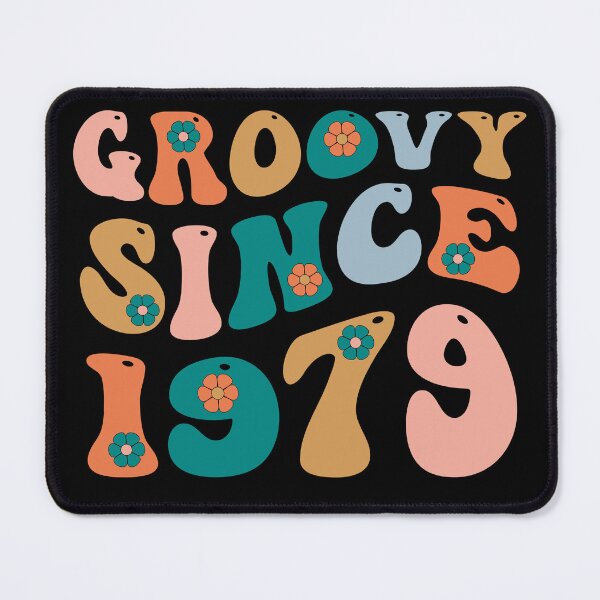 Item preview, Groovy Since 1979 | Made In 1979 | Retro 1979 Birthday | Retro Groovy designed and sold by AMINE  ★★★★★.