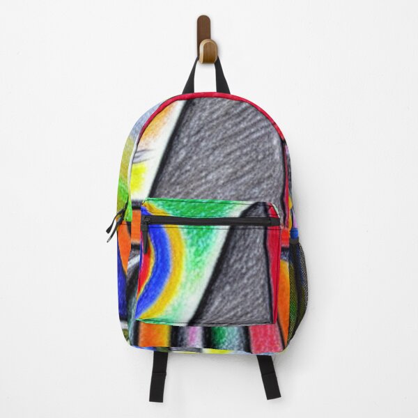Item preview, A realistic drawing of a the pyramids in Mexico in the style of Kandinsky designed and sold by Analee & K.