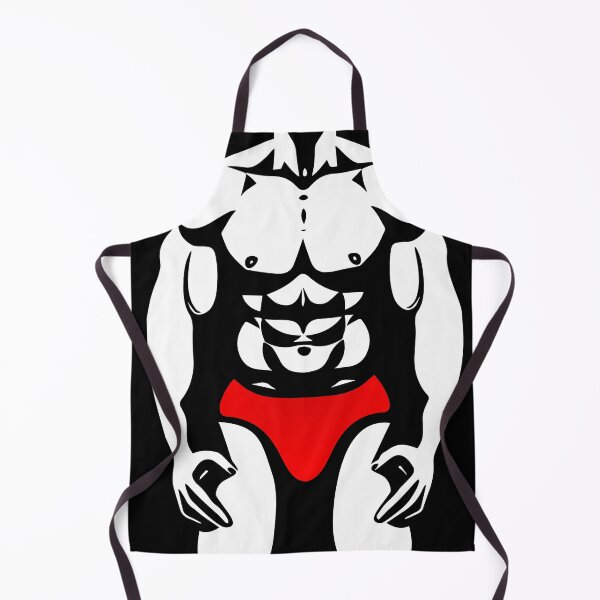 Item preview, Muscle Man Physique Red Speedo designed and sold by ArtFactoryAI.