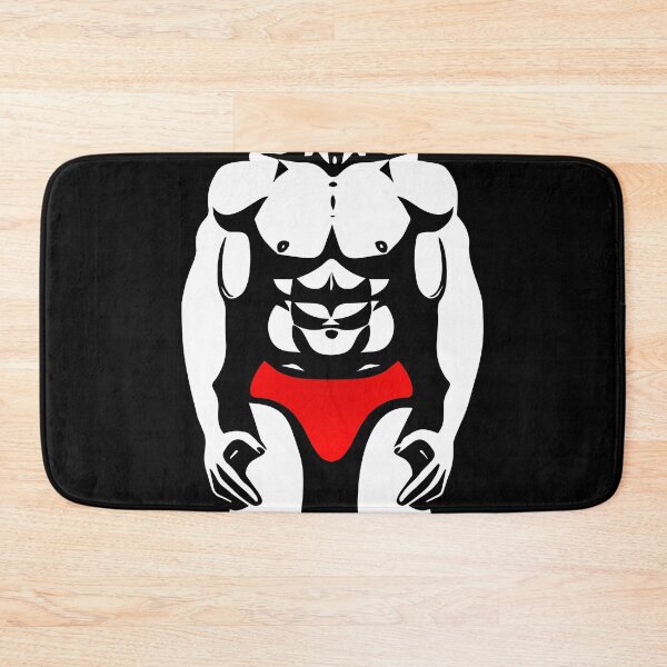 Item preview, Muscle Man Physique Red Speedo designed and sold by ArtFactoryAI.