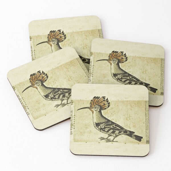 Item preview, Hoopoe Bird Upupa epops Ancient Illustration designed and sold by worldways.